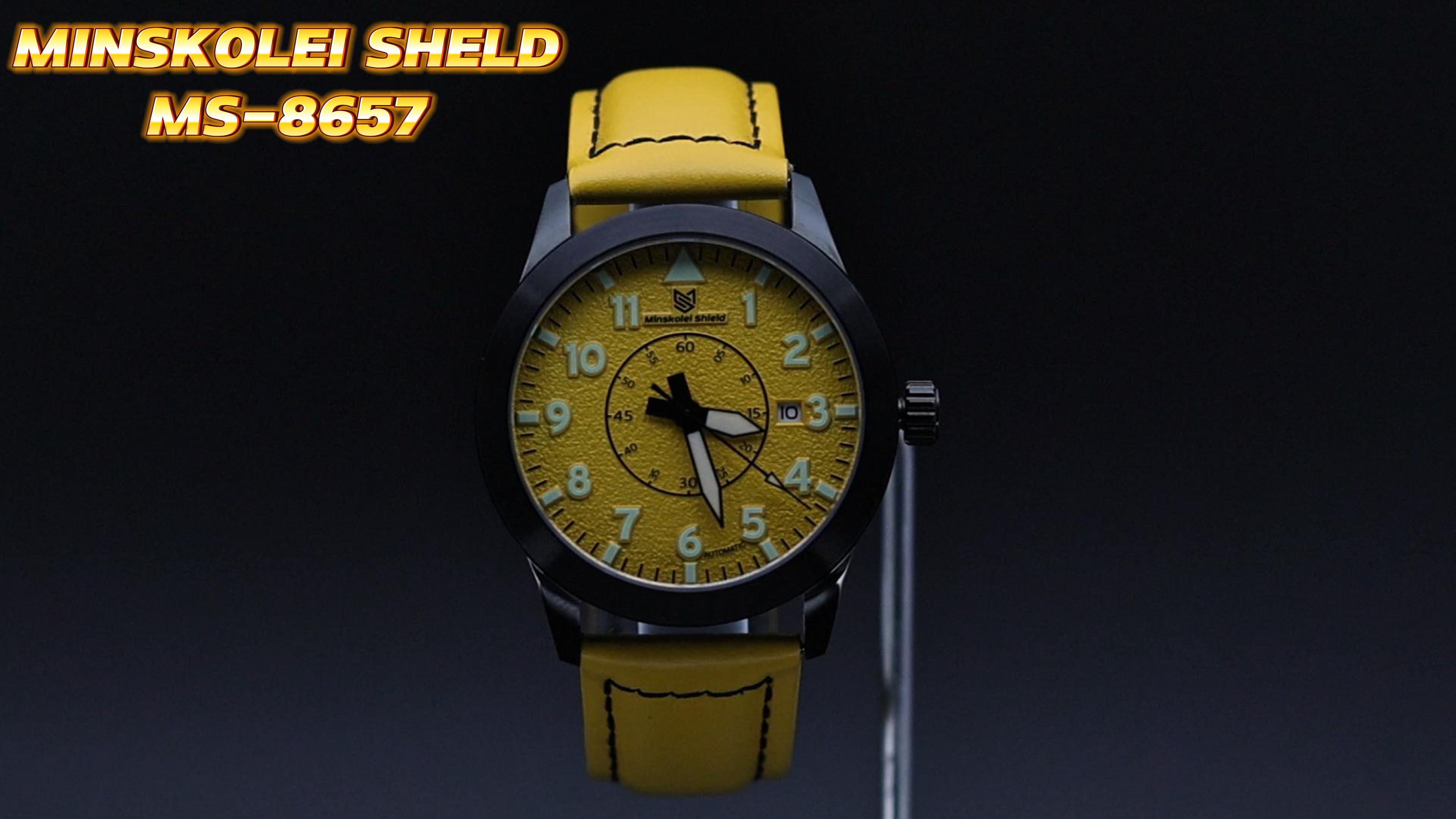 Amazon.com: Minskolei Shield Automatic Watches for Men Japanese